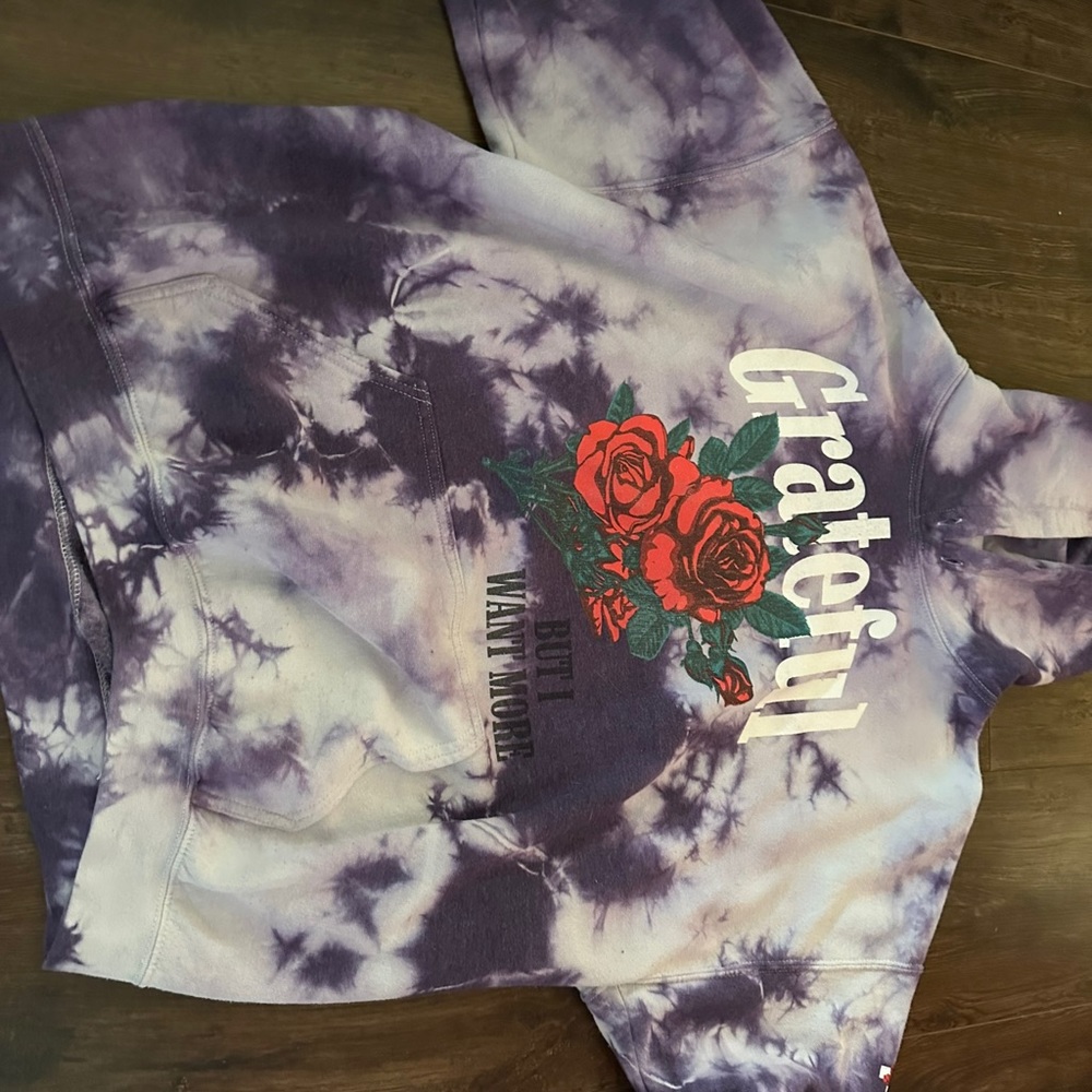Purple hoodie